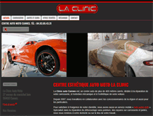 Tablet Screenshot of la-clinic.fr
